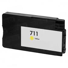 Printers & Ink Solutions "711" HP Yellow Ink (29ml)