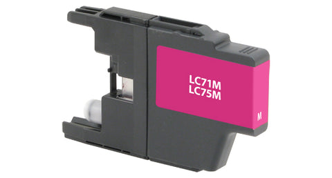 Printers & Ink Solutions "LC75" BROTHER HIGH YIELD MAGENTA INK
